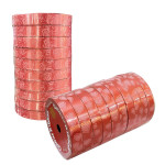 CINTA DECORATIVA ESTAMPADA ROJA (TUBOX10):
