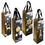 BOLSA NAVIDEÑA PARA BOTELLA  (PQTX12)