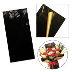 PAPEL COREANO NEGRO DORADO X20: