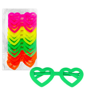 GAFAS PARA FIESTA CORAZON (PQTX12)