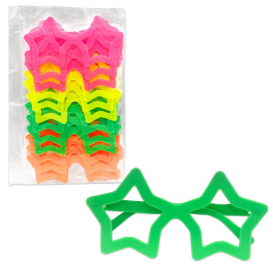 GAFAS PARA FIESTA ESTRELLA (PQTX12)