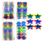 GAFAS PARA FIESTA SURTIDA (PQTX12XMODELO)