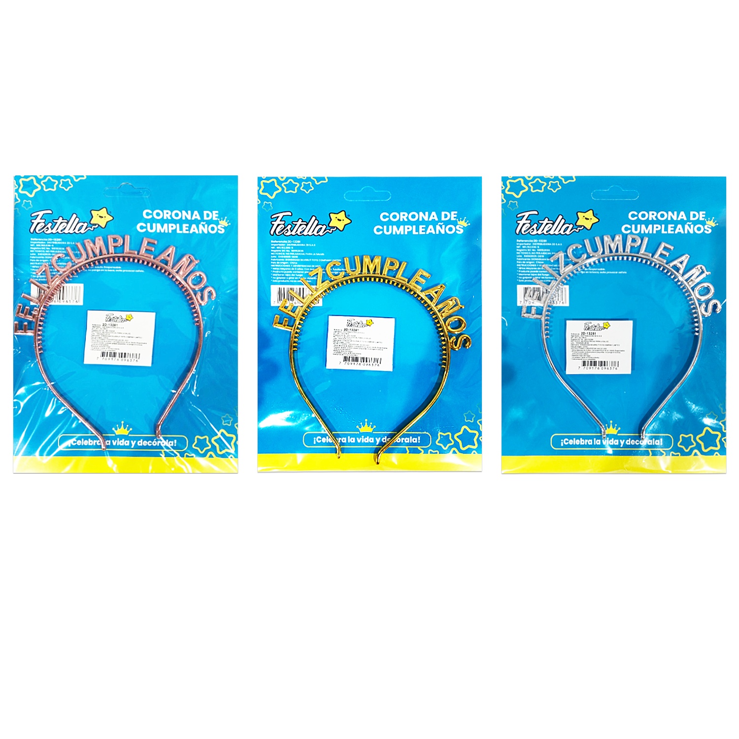 DIADEMA FELIZ CUMPLEAÑOS