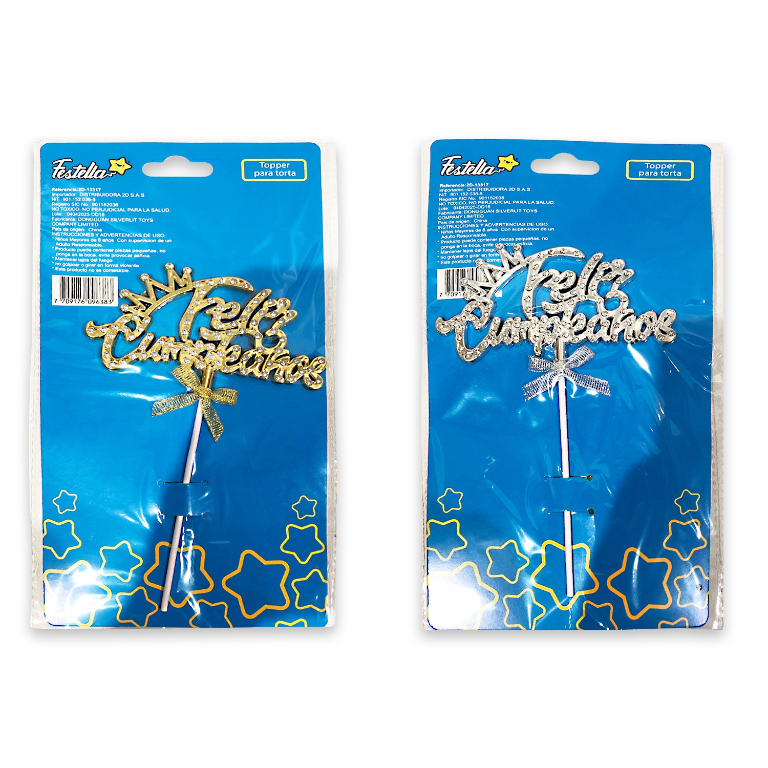 ADORNO FELIZ CUMPLEAÑOS PARA PASTEL (PQTX12)