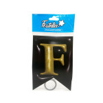 BANDERIN FELIZ CUMPLEAÑOS TIPO 3D NEGRO (PQTX12)