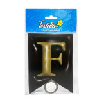 BANDERIN FELIZ CUMPLEAÑOS TIPO 3D NEGRO (PQTX12)