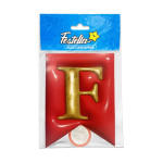 BANDERIN FELIZ CUMPLEAÑOS TIPO 3D ROJO (PQTX12)