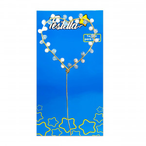 ADORNO CORAZON PARA PASTEL (PQTX10):