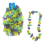 COLLAR HAWAIANO DOBLE HOJA PARA FIESTA (CRTX12)