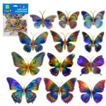 MARIPOSA DECORATIVA TORNASOL X12 (PQTX12)