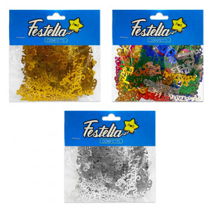 CONFETI PARA MESA FELIZ CUMPLEAÑOS (PQTX12)
