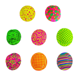 SOMBRERO FIESTA ESTAMPADO 26*23CM (PQTX12)