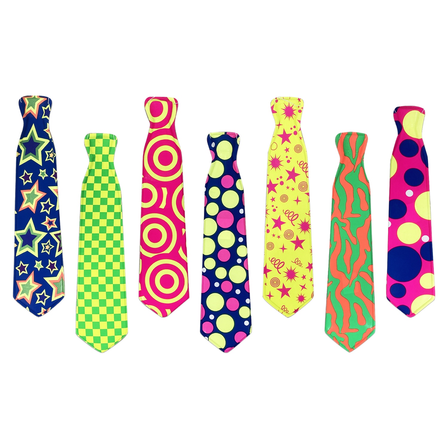 PAQUETE DE CORBATA FIESTA HOLOGRAMA X12