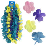 COLLAR HAWAIANO COLORES PASTEL (CARTX12)(PQTX24)