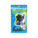 CORTINA DE FIESTA CORAZON PLATEADA 2*1M (PQTX12)