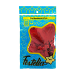 CORTINA DE FIESTA CORAZON ROJA 2*1M (PQTX12)