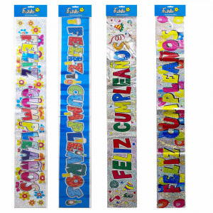 LETRERO FELIZ CUMPLEAÑOS ECO