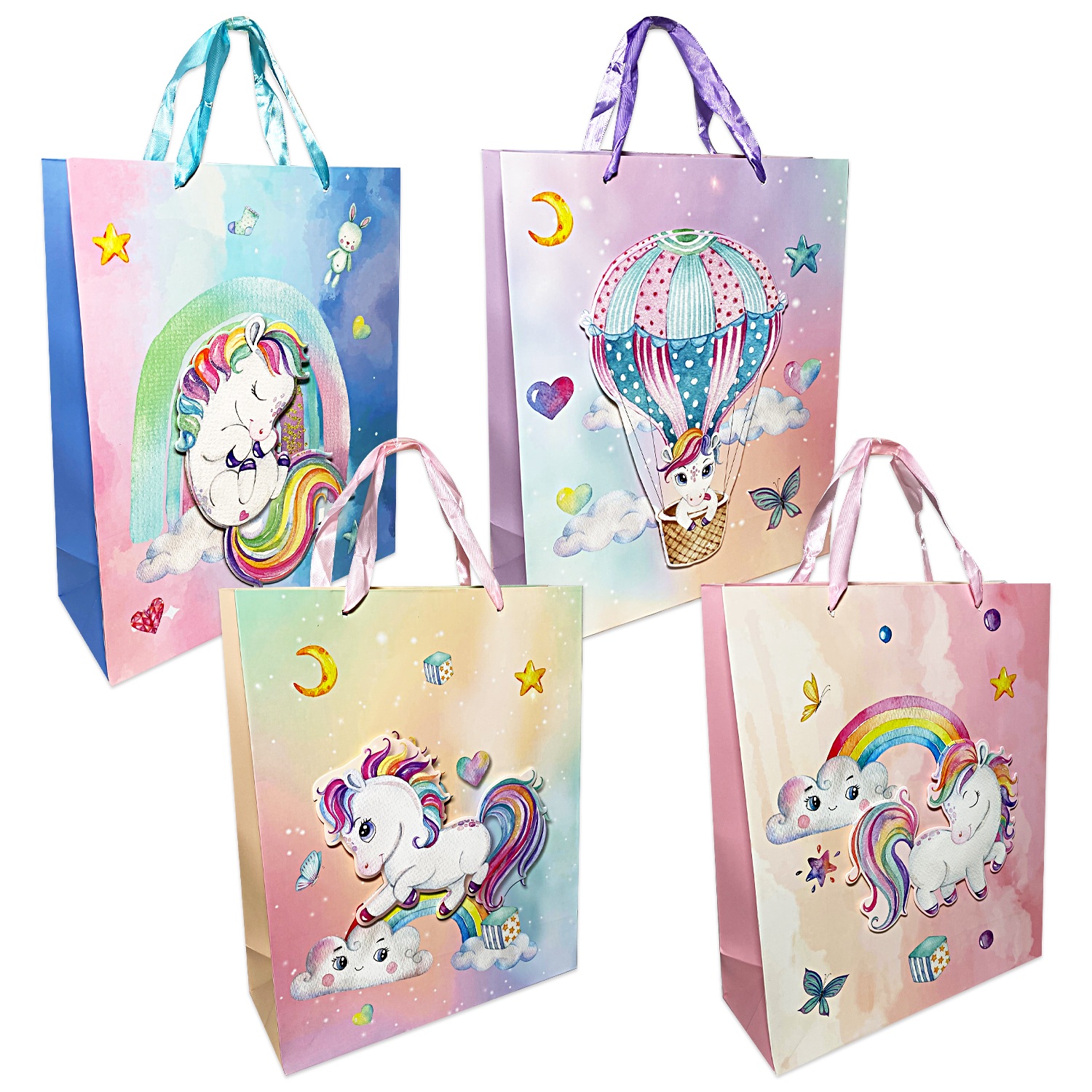 BOLSA REGALO UNICORNIO (PQTX12)