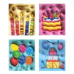 BOLSA REGALO FIESTA 26*32*10CM (PQTX12)