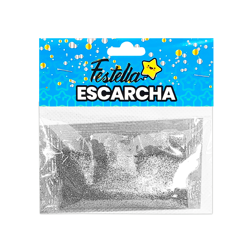 ESCARCHA PULVERIZADA PARA GLOBO PLATEADO (PQTX12)
