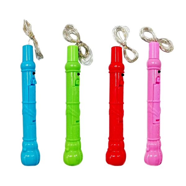 LUZ DE GLOBO EN PALO MULTICOLOR 3M (PQTX25)