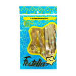 CORTINA DE FIESTA LISA DORADA 1*2M (PQTX12)