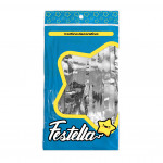 CORTINA DE FIESTA LISA PLATEADA 1*2M (PQTX12)