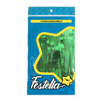 CORTINA DE FIESTA LISA VERDE 1*2M (PQTX12)