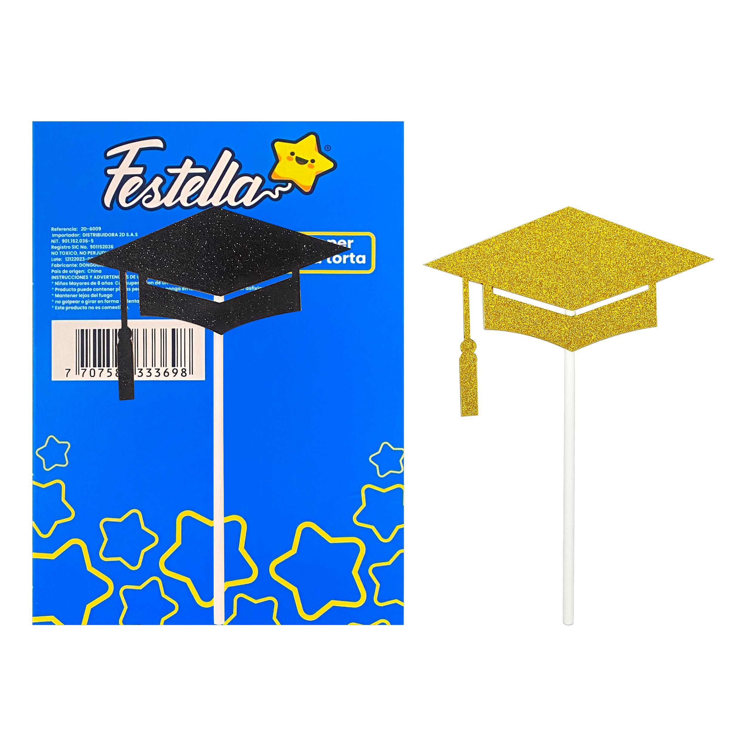 ADORNO PARA PASTEL GRADO (PQTX12)