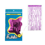 CORTINA DE FIESTA BOLAS FUCSIA