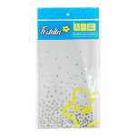 MANTEL DE FIESTA CHISPIADO BLANCO (PQTX10)