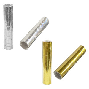 SERPENTINA HOLOGRAMA DORADA Y PLATEADA (PQTX50)