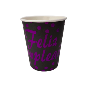 VASO DE FIESTA CHISPIADO FELIZ CUMPLEAÑOS X10,
