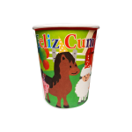 VASO DE FIESTA FELIZ CUMPLEAÑOS GRANJA INFANTIL X10