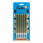 VELA DORADA X6 EN BLISTER (CJX24)