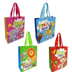 BOLSA REGALO ANIMALES FELIZ DIA (PQX12)