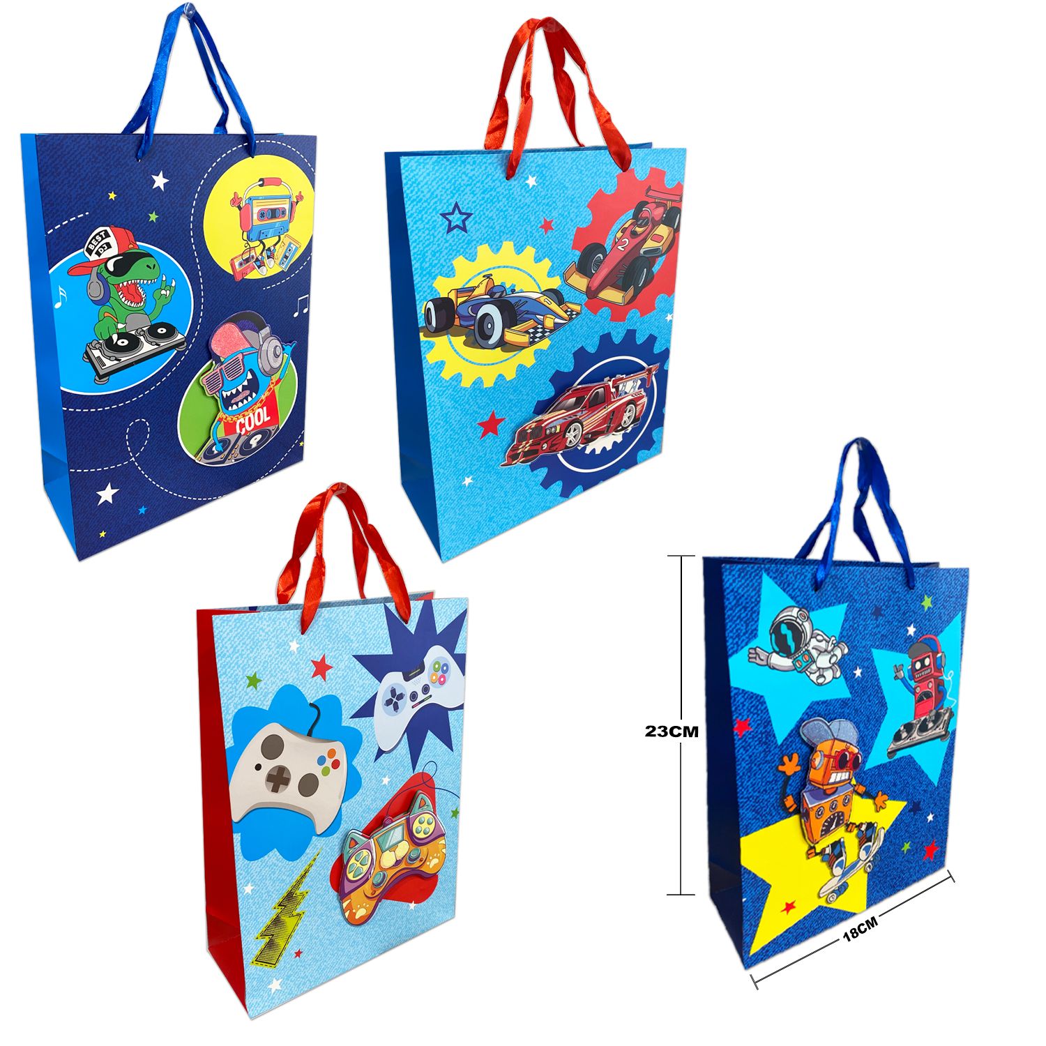 BOLSA REGALO NIÑO (PQTX12)