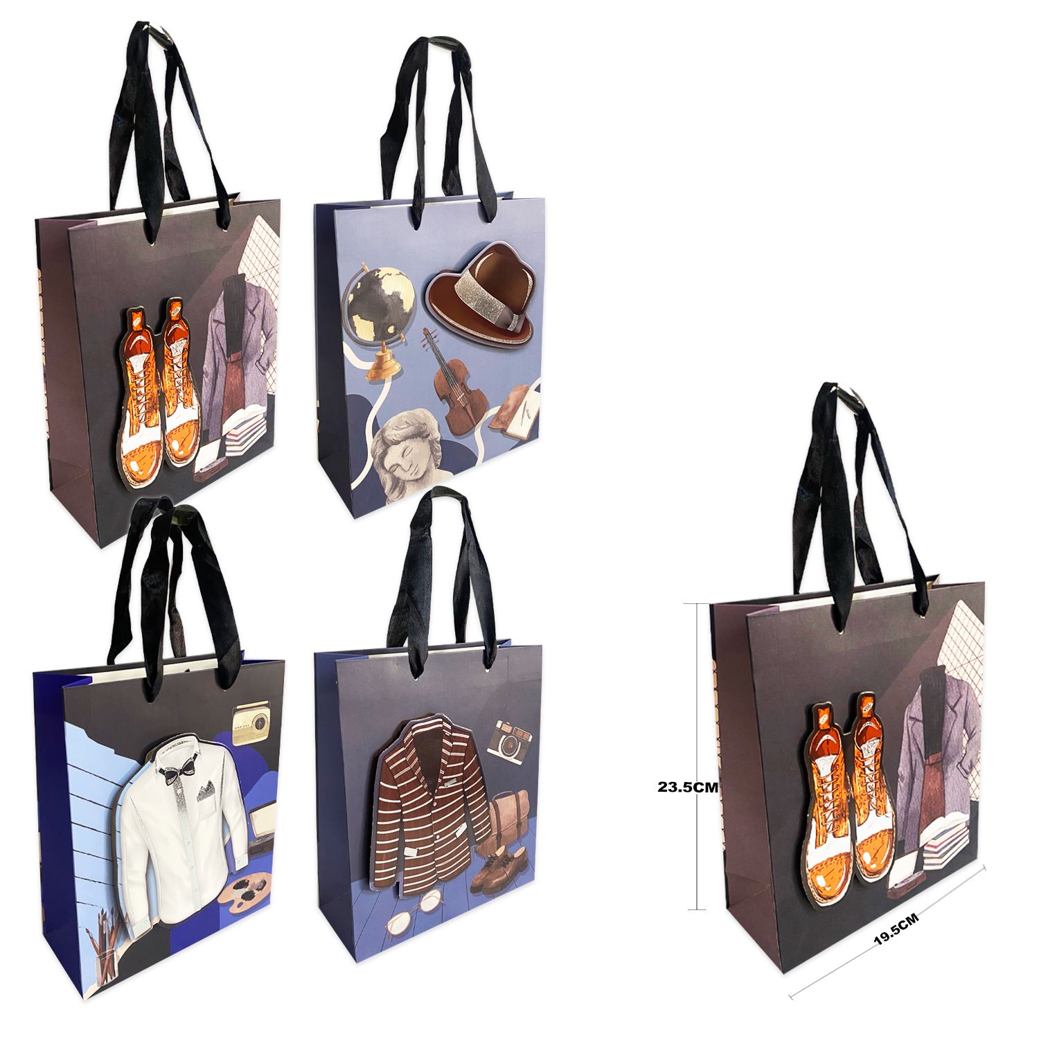 BOLSA REGALO HOMBRE  (PQX12).