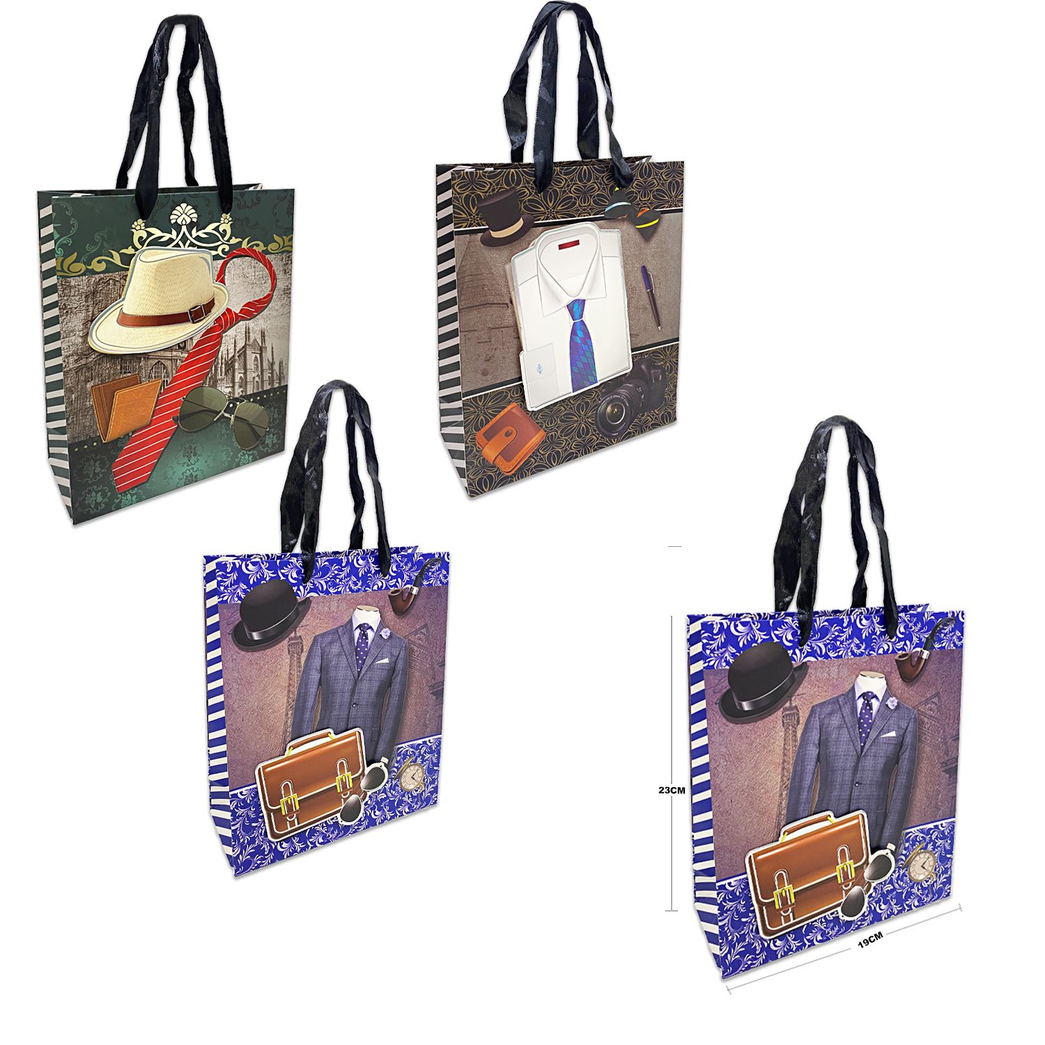 BOLSA REGALO HOMBRE  (PQX12).