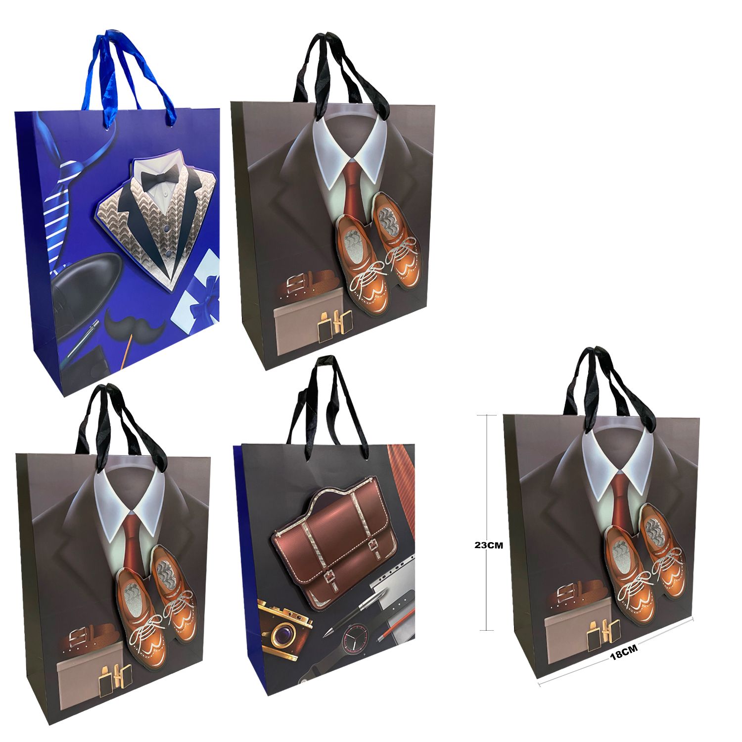BOLSA REGALO HOMBRE  (PQX12).