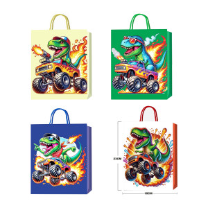 BOLSA REGALO DINOSAURIO 18*23*8CM (PQTX12)