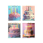 BOLSA REGALO PASTEL 18*23*10CM (PQTX12)