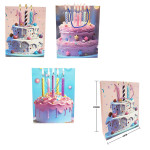 BOLSA REGALO PASTEL 18*23*10CM (PQTX12)