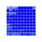 CORTINA PANEL FONDO TRANSPARENTE AZUL CON UNION 30*30CM