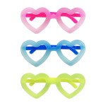 GAFAS NEON PARA FIESTA CORAZON (PQTX12)