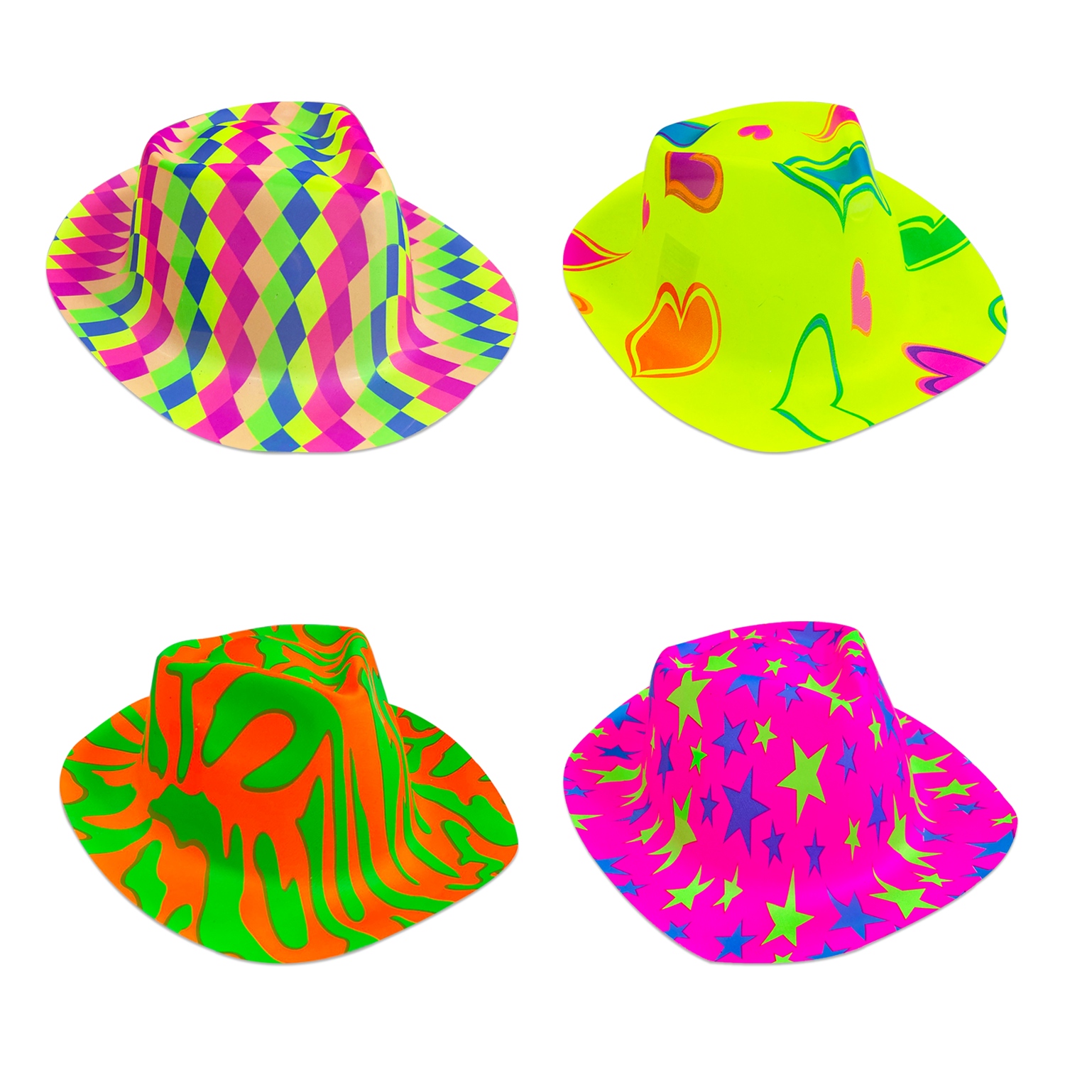 SOMBRERO FIESTA ESTAMPADO 29*24CM (PQTX12)