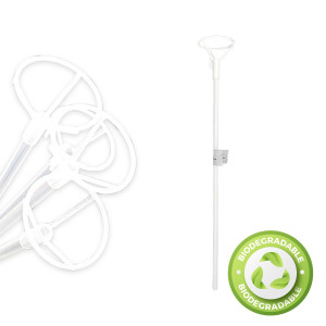 PALO DE GLOBO 70CM TRANSPARENTE BIODEGRADABLE (PQTX50)