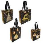 BOLSA DE REGALO NAVIDEÑA (PQTX12)