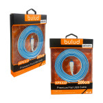 CABLE USB PLANO TIPO C EN CAJA 2MT
