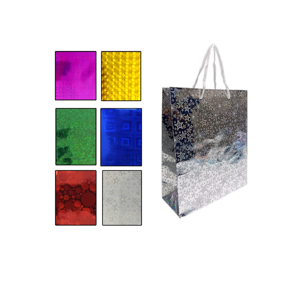 BOLSA REGALO HOLOGRAMA 2D-7480 (PQTX12)